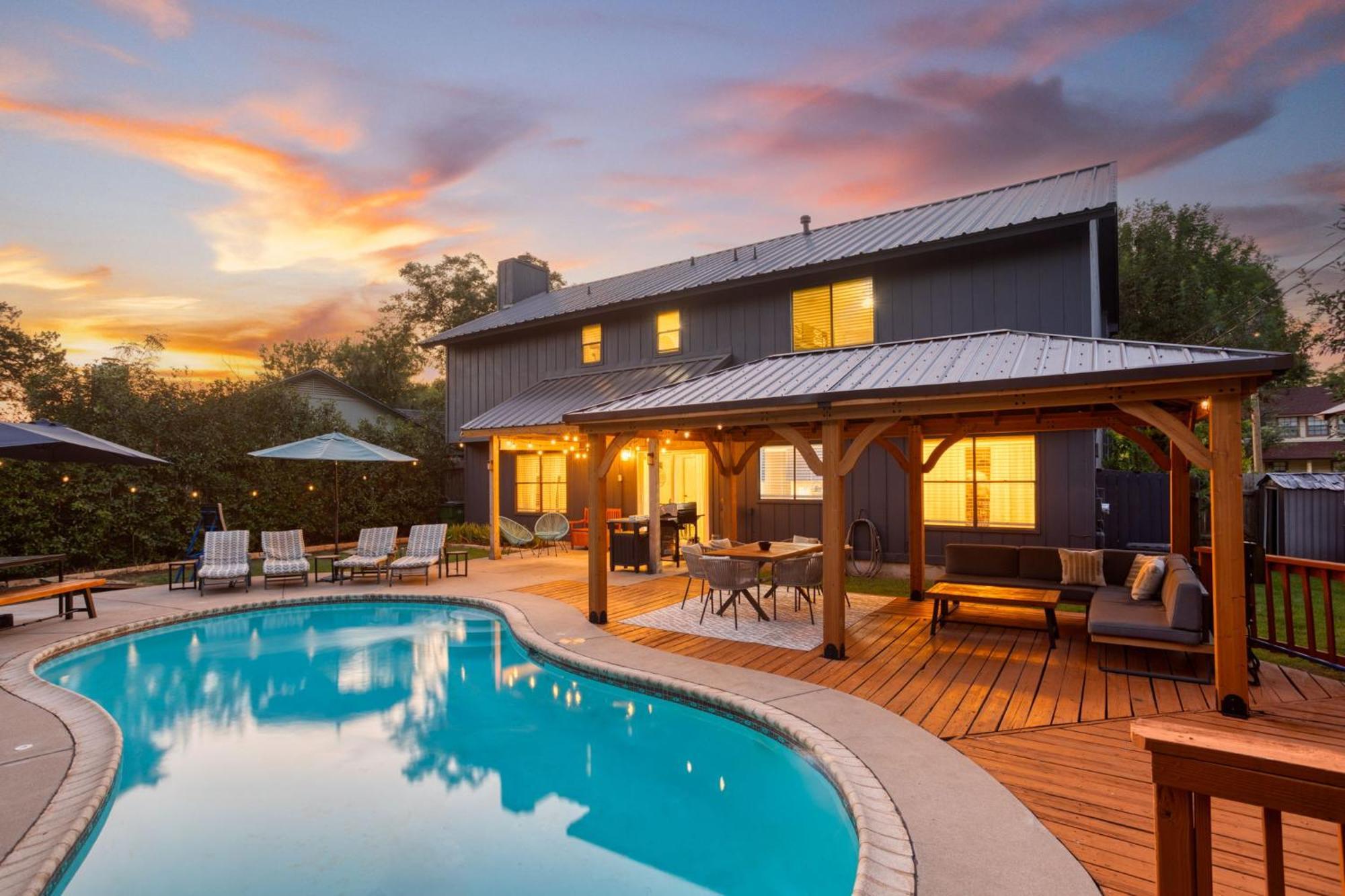 Timeless-Texas-Inn - Heated Pool Oasis & Lux Vibe Round Rock Exteriör bild