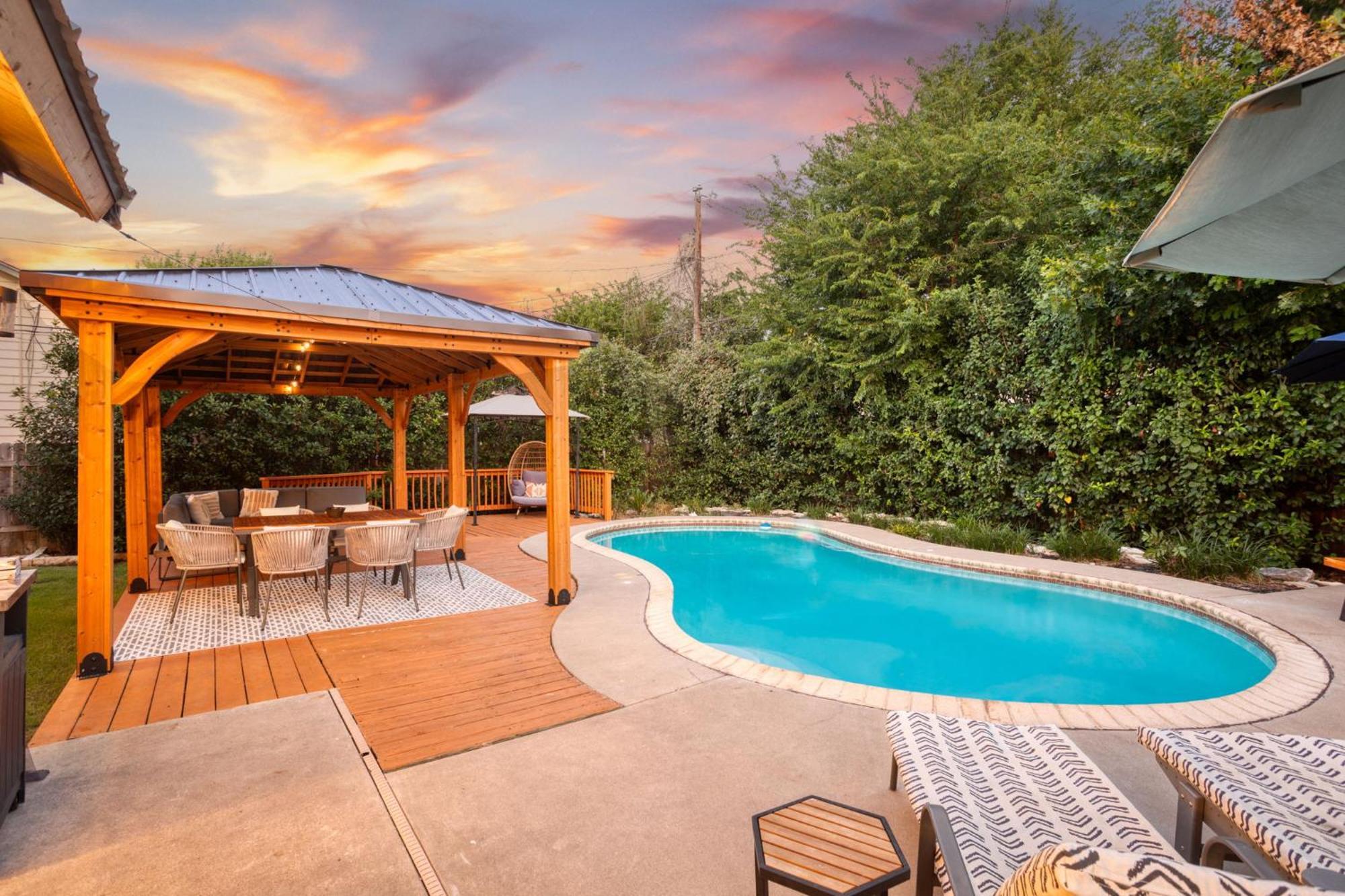 Timeless-Texas-Inn - Heated Pool Oasis & Lux Vibe Round Rock Exteriör bild